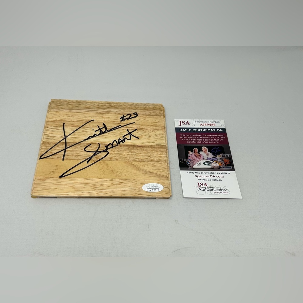 Keith Smart signed 6x6 Floor Indiana Hoosiers JSA COA